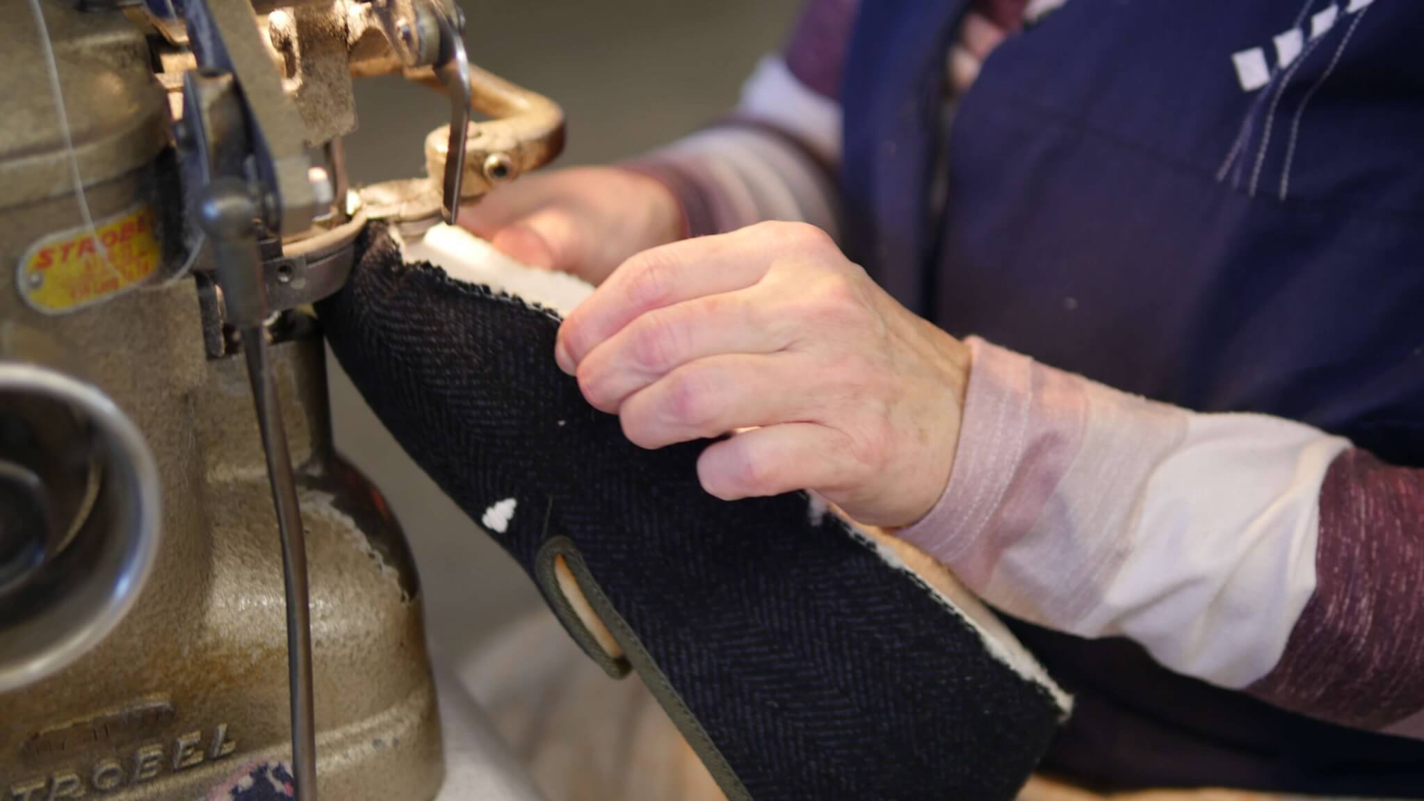 confection d'une charentaise hellocotton